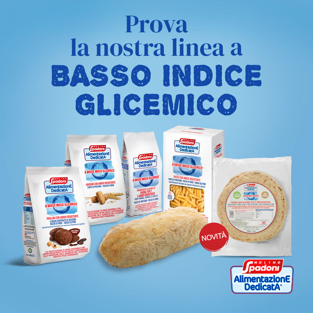 Molino Spadoni - Linea a Basso Indice Glicemico