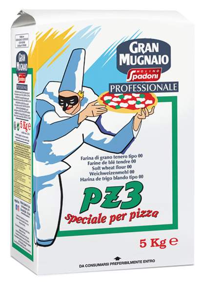 Farine de blé tendre 00 PZ4 - spéciale pizza - 5 kg - Molino